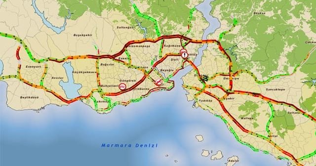 Dikkat! İstanbul&#039;da trafik kilit