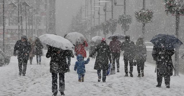 Dikkat! Meteoroloji&#039;den &#039;yoğun kar&#039; uyarısı