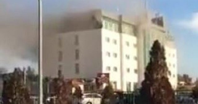 Erbil&#039;de yangın, 17 ölü 10 yaralı