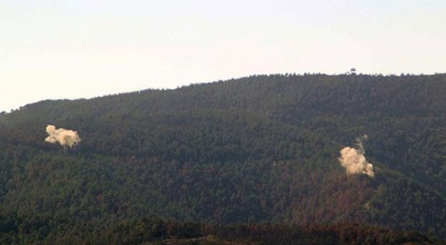 Esad güçleri Türkmen Dağı&#039;na bomba yağdırıyor