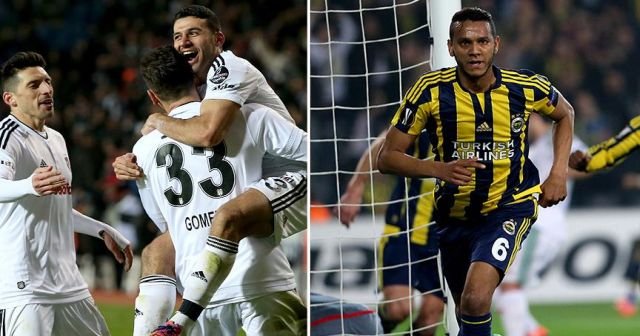 Fenerbahçe ve Beşiktaş kasalarını doldurdu