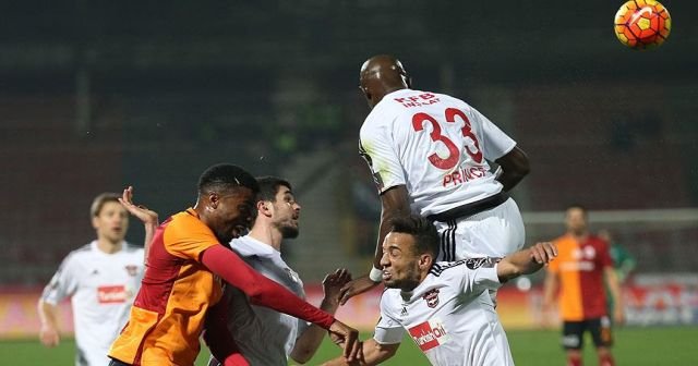 Galatasaray Gaziantep&#039;te hüsrana uğradı