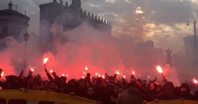 Galatasaray İtalya&#039;da siyaseti karıştırdı