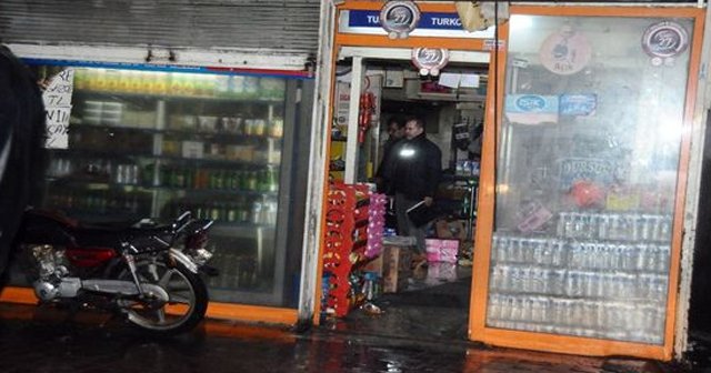 Gaziantep&#039;te markete bomba