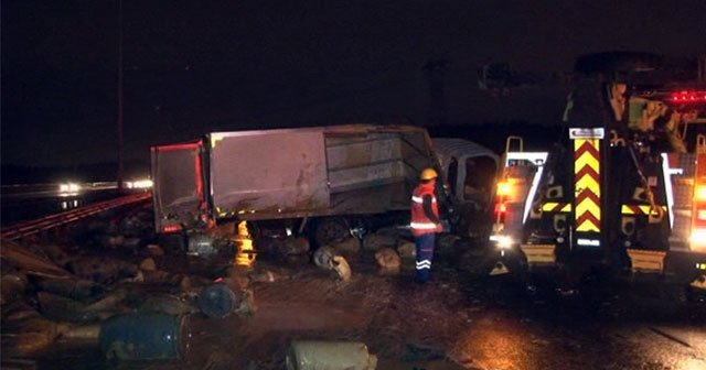 İstanbul&#039;da akıl almaz kaza