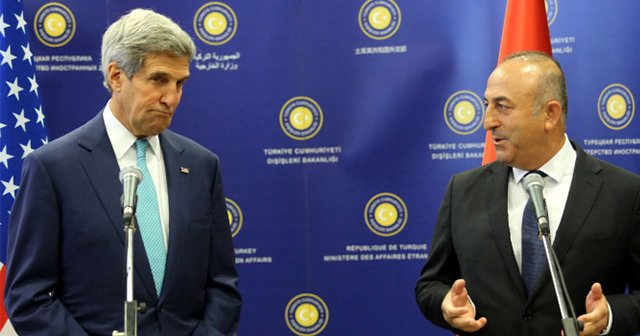 Mevlüt Çavuşoğlu, John Kerry ile görüştü