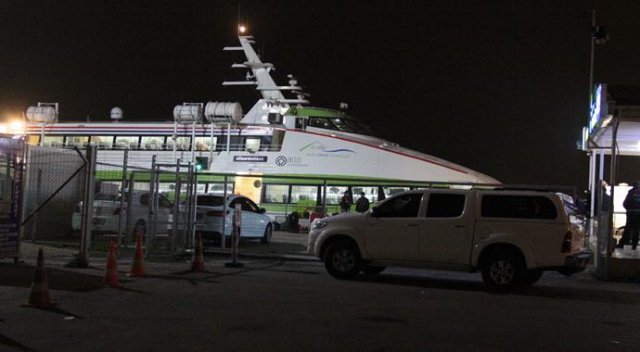 Mudanya&#039;da deniz otobüsüne bomba ihbarı