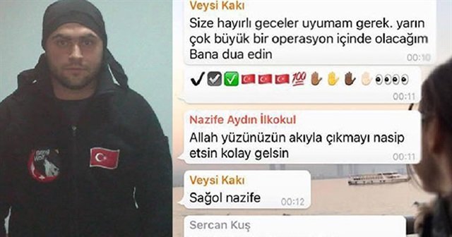 Şehit polisin arkadaşlarından son isteği