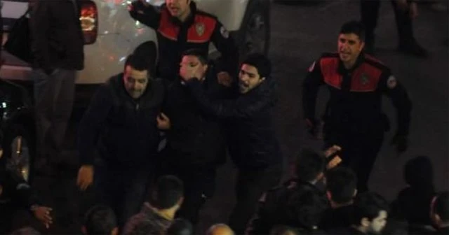 Trabzon'da sıcak dakikalar, son anda yakalandı