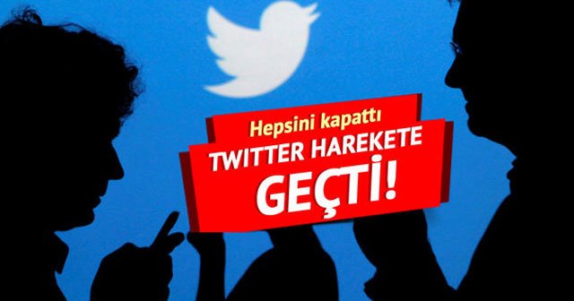 Twitter terörle ilgili 125 bin hesabı askıya aldı