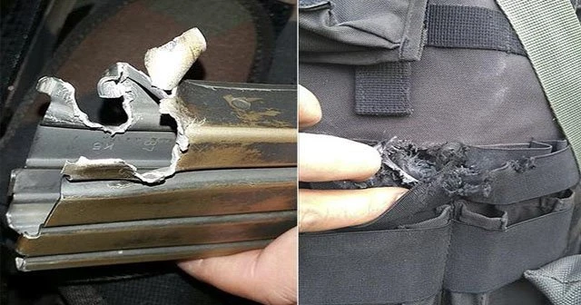 Yedek şarjörü hayatını kurtardı