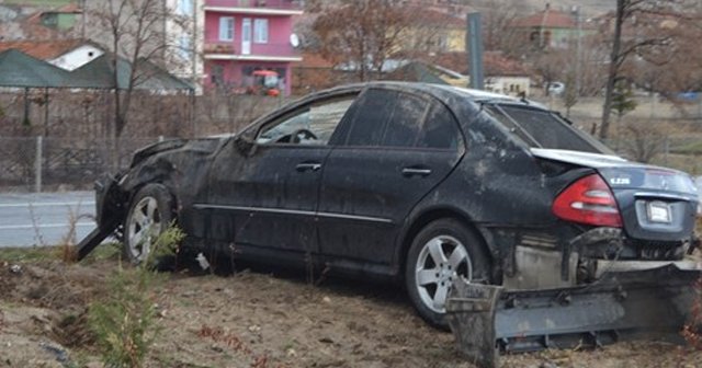 AK Partili belediye başkanı kaza geçirdi