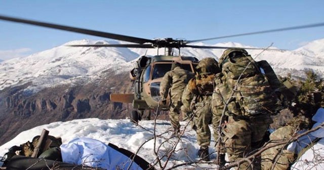 Bitlis’te 6 ayrı sığınak ve mağaraya operasyon