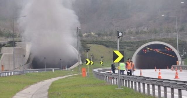 Bolu Dağı Tüneli ulaşıma tamamen kapandı