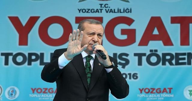 Cumhurbaşkanı Erdoğan Yozgat&#039;ta konuştu