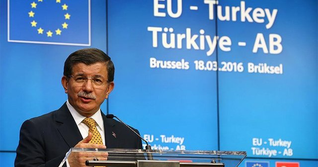 Davutoğlu, &#039;Bugün tarihi bir gün&#039;