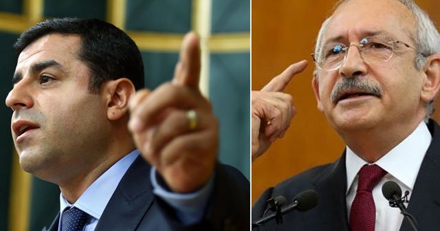 Demirtaş&#039;tan Kılıçdaroğlu&#039;na şok YPG hatırlatması