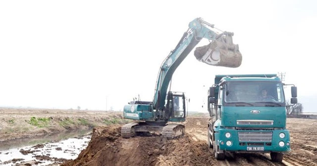Dev proje çalışmasında 2 ton mazot çalındı