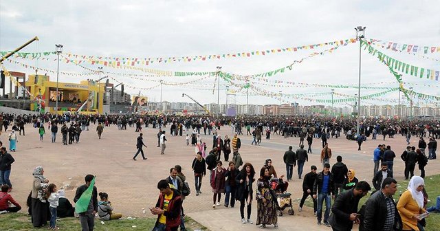 Diyarbakır&#039;da nevruz etkinliği ilgi görmedi