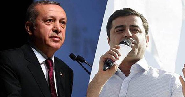 Erdoğan&#039;dan Demirtaş&#039;a 50 bin TL&#039;lik tazminat davası