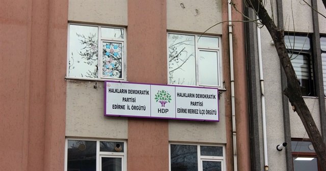 HDP binasına silahlı saldırı