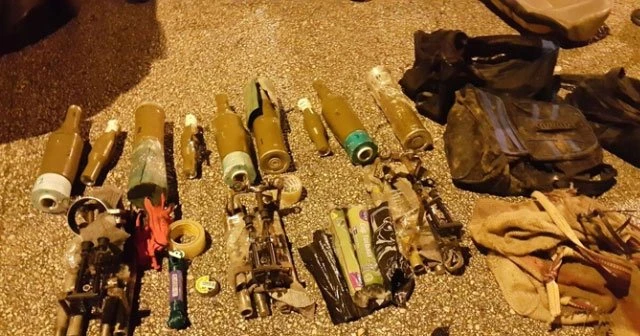 İncirlik bölgesinde mühimmat yüklü araç ele geçirildi