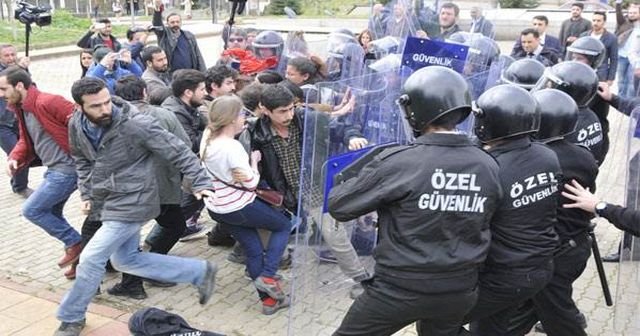 Kocaeli Üniversitesi’nde nevruz kutlamasına müdahale