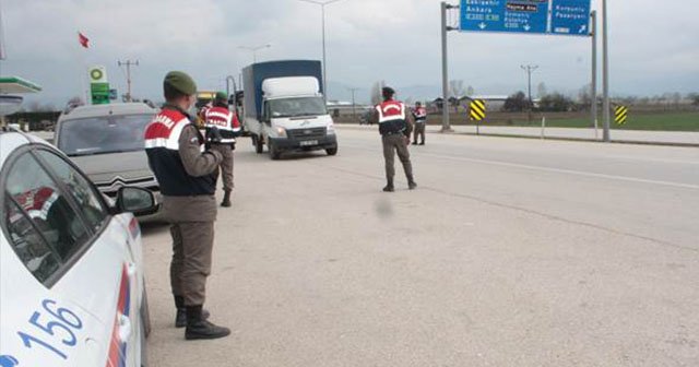 Nevruz için Bursa&#039;nın giriş çıkışları tutuldu