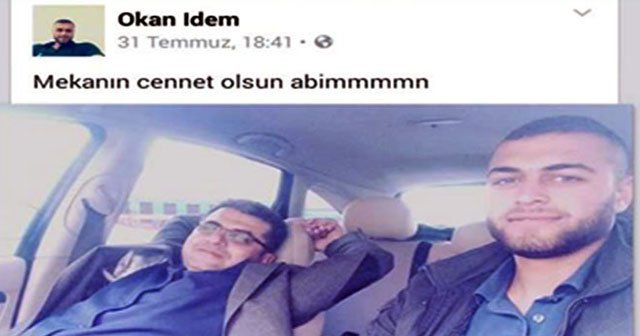 Öldürdükten sonra &#039;mekanın cennet olsun abim&#039; yazdı