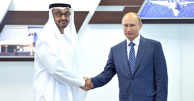 Putin, Abu Dabi Veliaht Prensi Al Nahyan ile görüştü