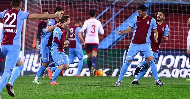 Trabzonspor moral buldu