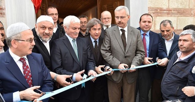 500 yıllık Hacı Ferhat Camii hizmete açıldı