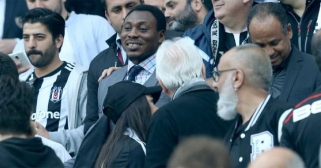 Amokachi&#039;den Beşiktaş bombası