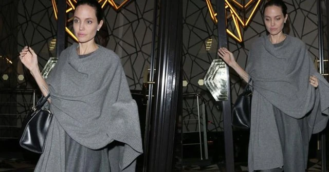 Angelina Jolie'nin korkutan görüntüsü