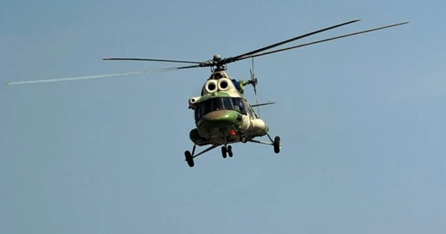 Askeri helikopter düştü, 2 ölü