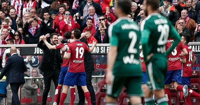 Atletico Madrid, Real Betis&#039;i farklı yendi