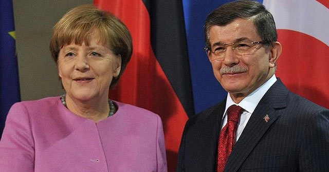 Başbakan Davutoğlu, Merkel ile görüştü