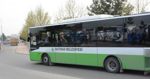 Belediye otobüsleri terörist cenazesinde!