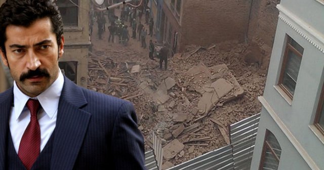 Beyoğlu&#039;ndaki çöken bina Kenan İmirzalioğlu&#039;nun çıktı
