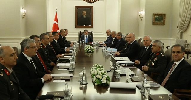 Çankaya Köşkü'nde güvenlik toplantısı sona erdi