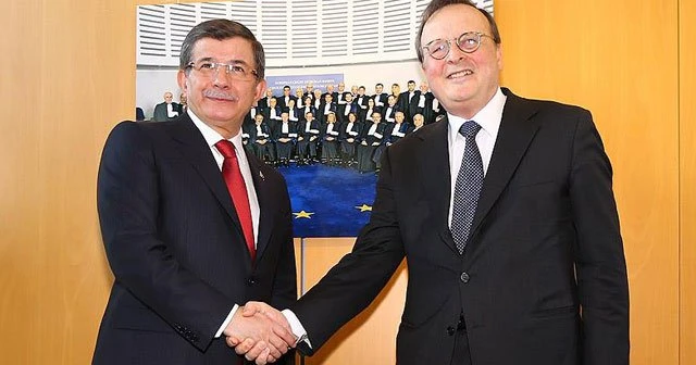 Davutoğlu, AİHM Başkanı Raimondi ile görüştü
