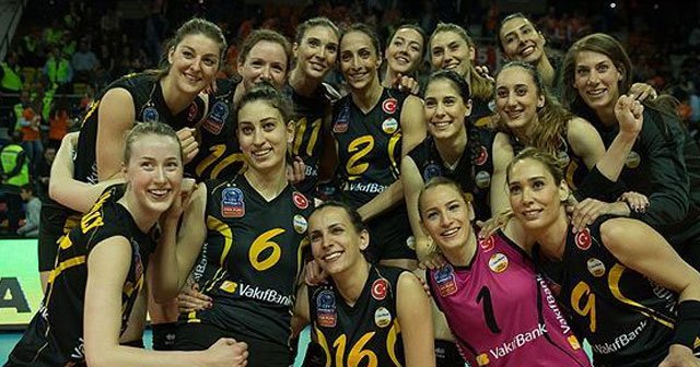 Filede şampiyon Vakıfbank oldu