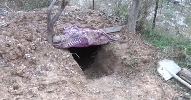 Hendekler tutmadı şimdi tünel terörü