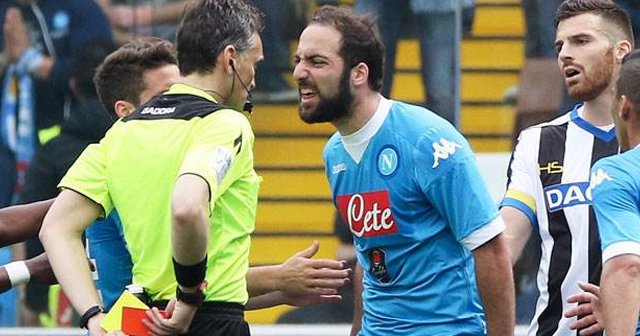 Higuain&#039;in cezası belli oldu