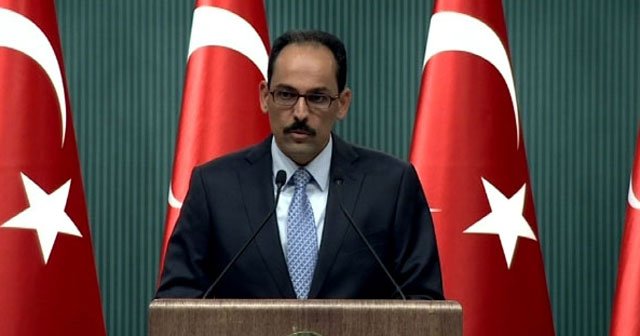 İbrahim Kalın&#039;dan &#039;DEAŞ&#039; açıklaması