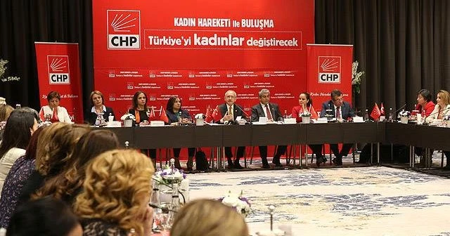 Kılıçdaroğlu kadın örgütlerinin temsilcileriyle bir araya geldi