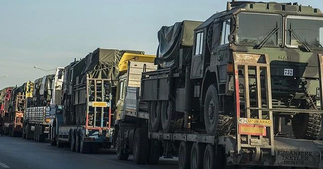 Kilis'e 80 saniyede 40 roket atabilen füze bataryaları gitti