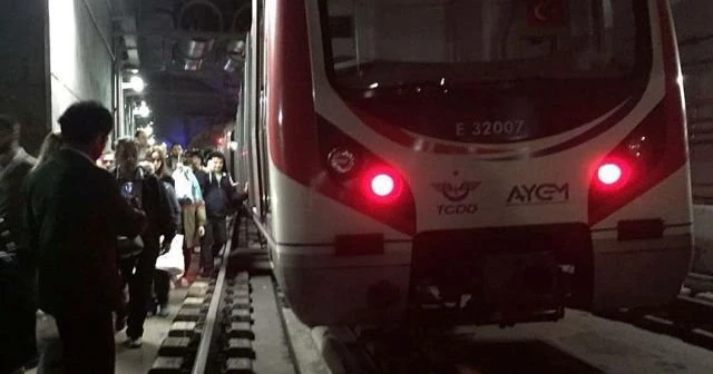 Marmaray'da teknik arıza