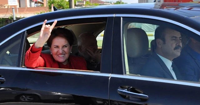 Meral Akşener’e 300 araçlık konvoy