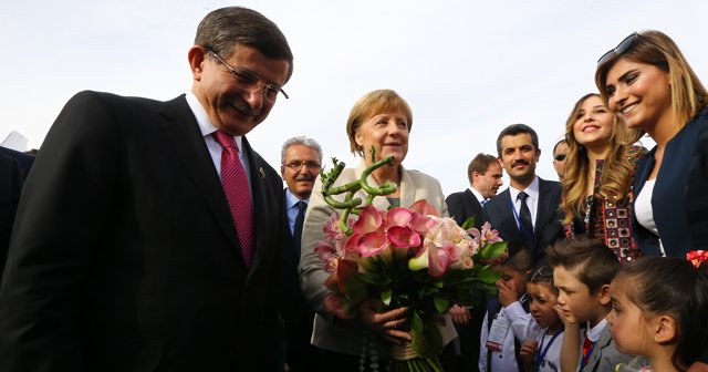 Merkel ve Davutoğlu Gaziantep&#039;te